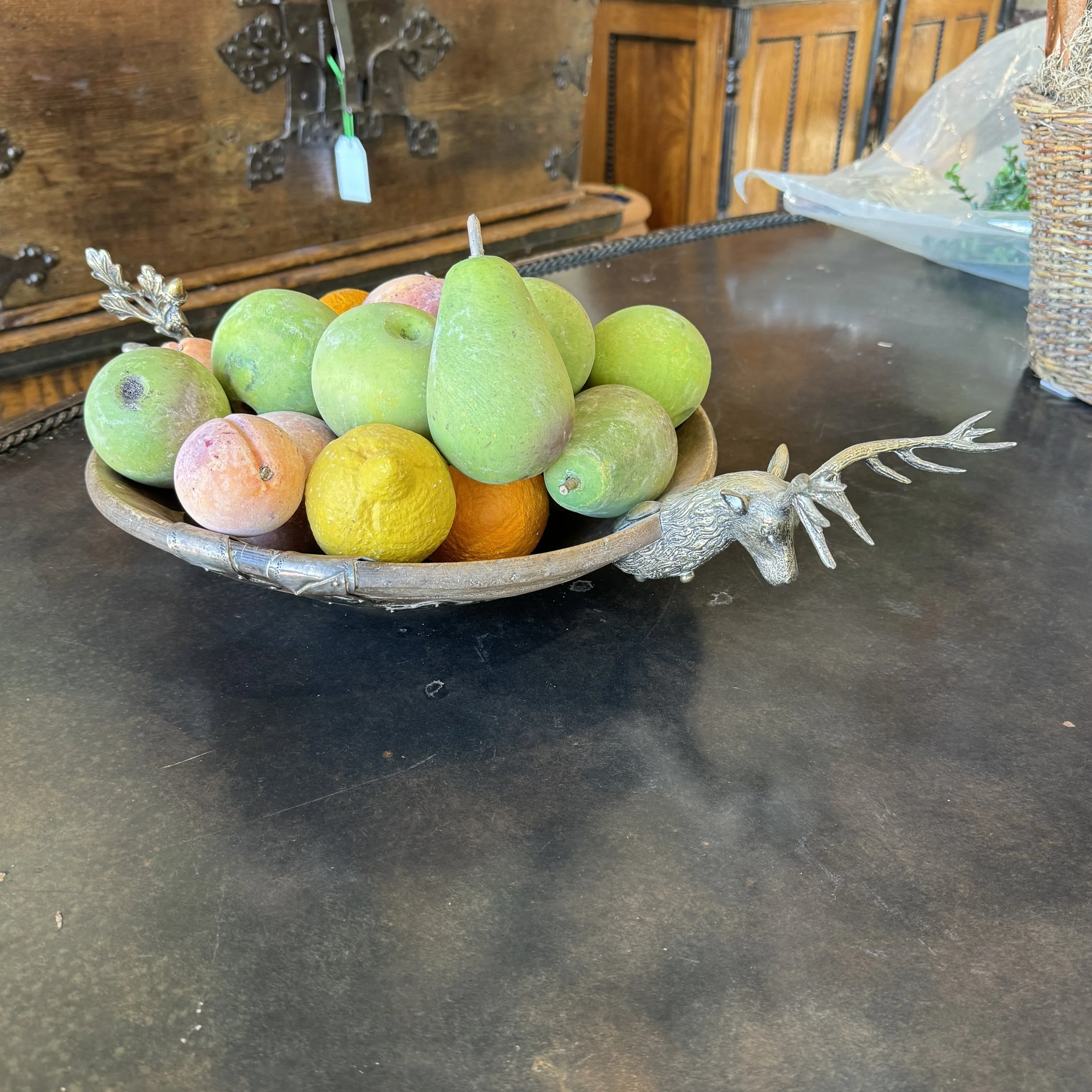 Vintage Italian Marble Fruits — Wolf Hall Antiques